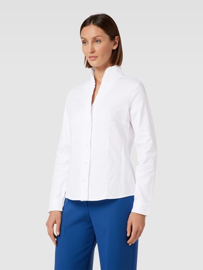 Christian Berg Woman Blouse met opstaande kraag Wit - 4