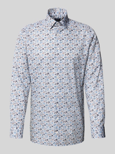 OLYMP Modern fit vrijetijdsoverhemd met kentkraag Wit - 2