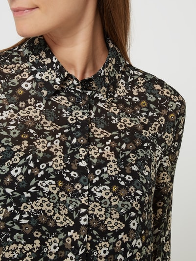 Marc O'Polo Maxikleid aus Viskose  Schwarz 3