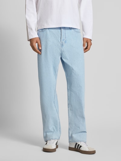 Jack & Jones Baggy Fit Jeans im 5-Pocket-Design Modell 'ALEX' Hellblau 4