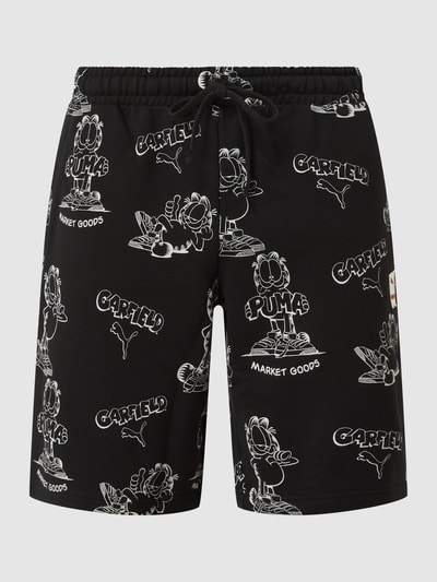 PUMA PERFORMANCE Sweatshorts met GARFIELD™-motief Zwart - 2