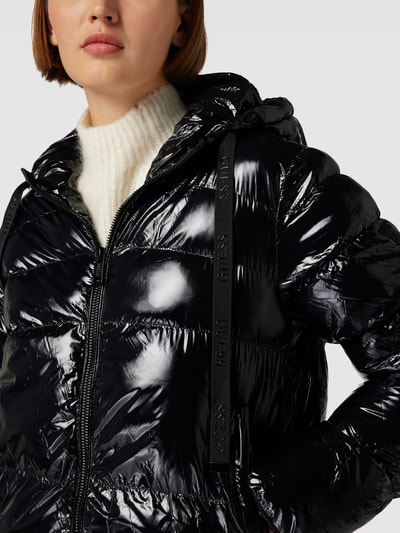 Guess Steppjacke mit Label-Details Modell 'KARINE' Black 3