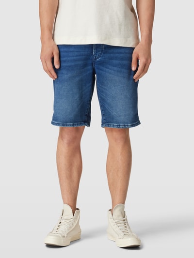 Tom Tailor Denim Jeansshorts mit seitlichen Eingrifftaschen Jeansblau 4