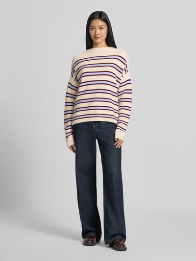 ARMEDANGELS Loose Fit Pullover aus reiner Baumwolle Modell 'MERINAA' Offwhite 1