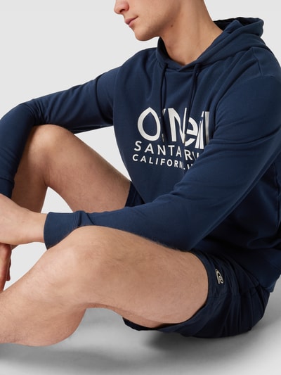 ONeill Hoodie met labelprint, model 'CALI' Marineblauw - 3