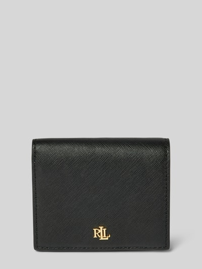 Lauren Ralph Lauren Lederportemonnaie mit Logo-Detail Black 1