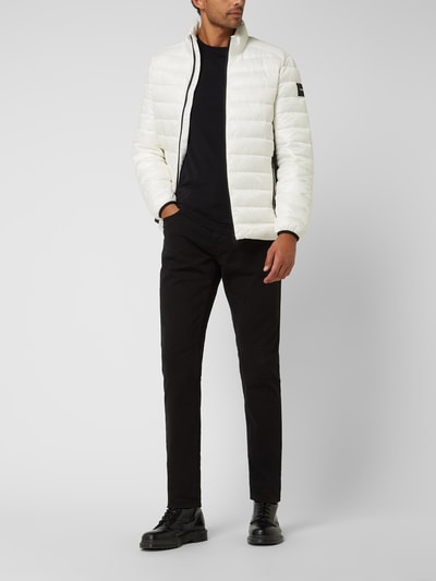 CK Calvin Klein Steppjacke mit Stehkragen Offwhite 1