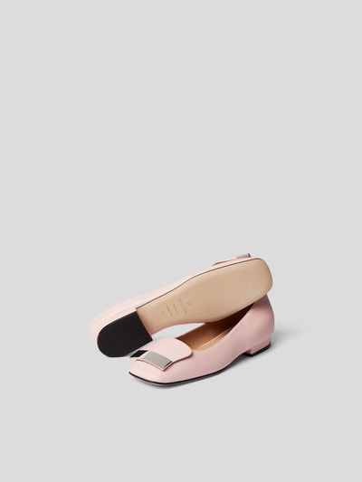 Sergio Rossi Ballerinas mit Brand-Detail Rose 5