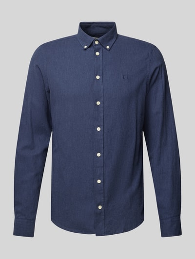 Casual Friday Regular fit vrijetijdsoverhemd met button-downkraag, model 'Anton' Marineblauw - 2