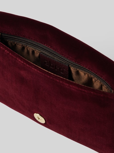 Abro Clutch in Samt-Optik Modell 'Royal Velvet' Bordeaux 5