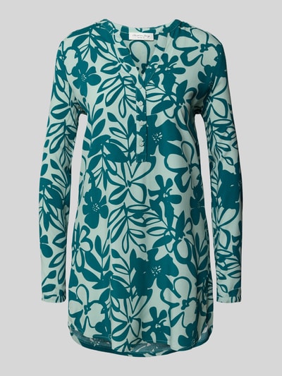 Christian Berg Woman Blusenshirt in Überlänge Helltuerkis 2