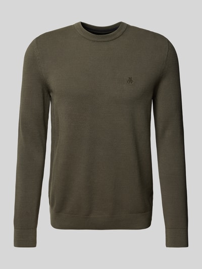 Marc O'Polo Regular Fit Pullover aus reiner Baumwolle  Oliv 2