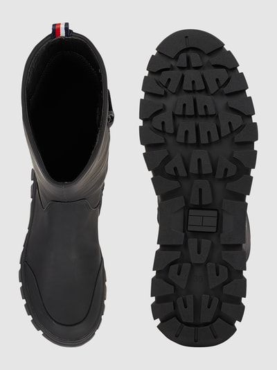 T.Hilfiger Kids Shoes Laarzen met logo, model 'Drake' Zwart - 4