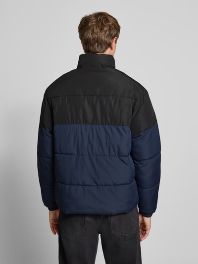 Jack & Jones Kurtka pikowana ze stójką model ‘MAZE’ Granatowy 5