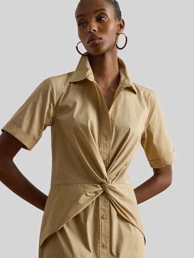 Lauren Ralph Lauren Tailliertes Freizeitkleid aus Baumwollmix Sand 3