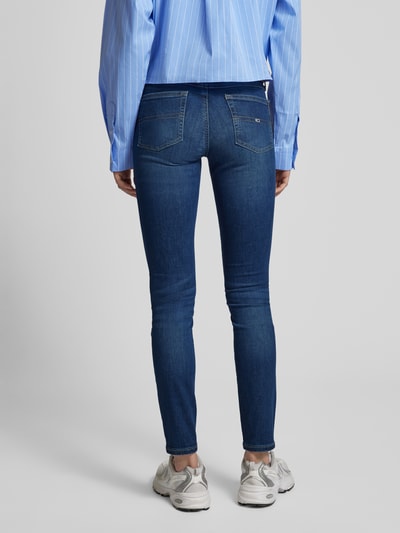 Tommy Jeans Skinny fit jeans in 5-pocketmodel, model 'SOPHIE' Donkerblauw - 5