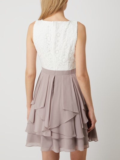 Jake*s Cocktail Two-Tone-Cocktailkleid aus Spitze  Mauve 5