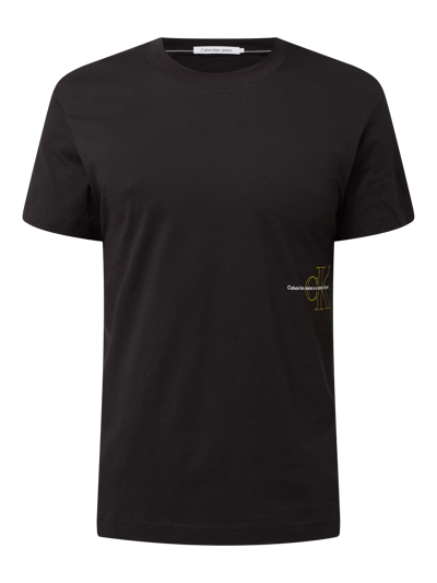 Calvin Klein Jeans T-Shirt aus Baumwolle Black 2