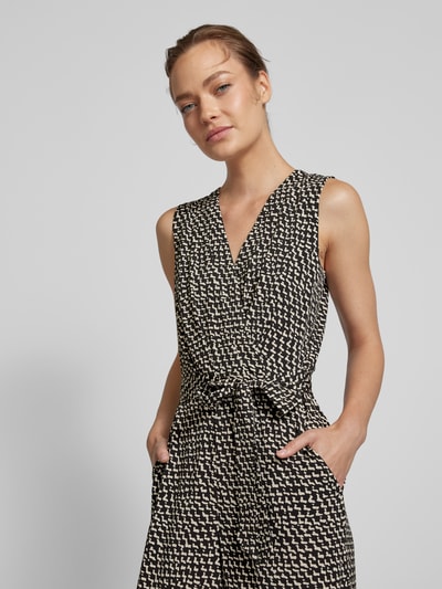 Vera Mont Jumpsuit mit Bindegürtel Black 3