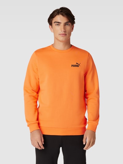 PUMA PERFORMANCE Sweatshirt mit Label-Print Orange 4