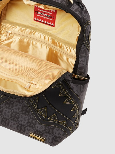 Sprayground Rucksack mit Allover-Muster  Black 6