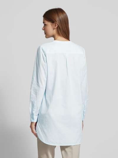 Christian Berg Woman Longbluse mit Knopfleiste Bleu 5