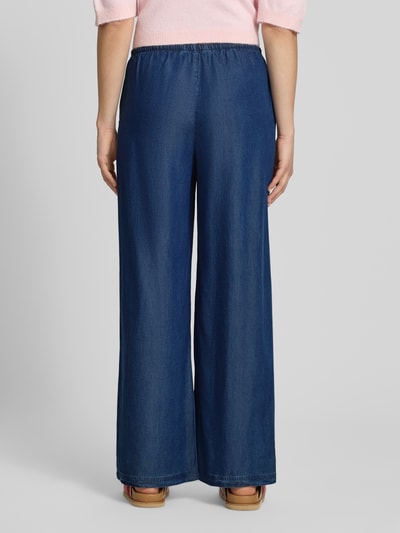 ONLY Wide Leg Hose aus Lyocell Modell 'CHARIS' Jeansblau 5