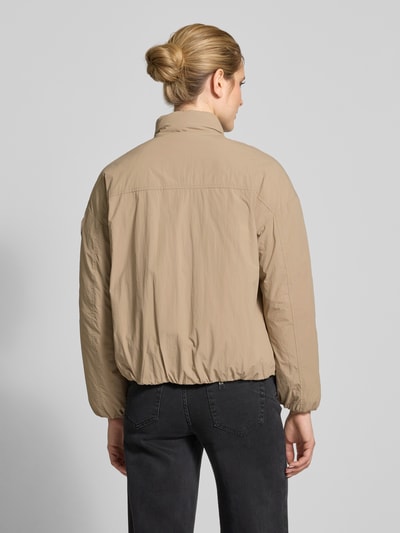 Blauer Usa Jacke mit Zweiwege-Reißverschluss Modell 'BELLAMI' Beige 5