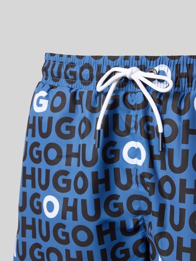 HUGO Zwembroek met elastische band, model 'TORTUGA' Bleu - 2