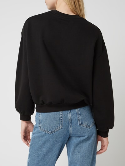 Pepe Jeans Sweatshirt mit Strasssteinen Modell 'Debbie' Black 5