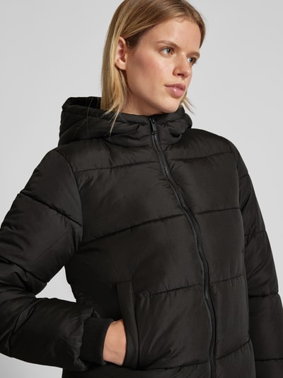 Pieces Steppjacke mit Kapuze Modell 'BEE' Black 3