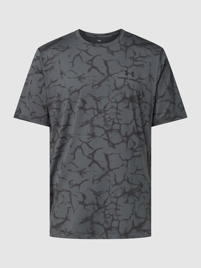 Under Armour T-shirt met all-over motief Antraciet - 2