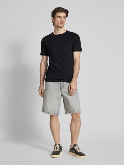 s.Oliver RED LABEL Regular Fit T-Shirt aus reiner Baumwolle Black 1