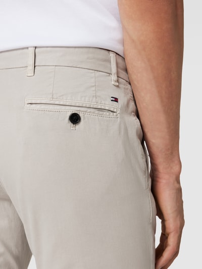 Tommy Hilfiger Tailored Chino met Franse steekzakken, model 'DENTON' Offwhite - 3