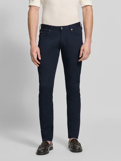 Emporio Armani Skinny Fit Jeans aus Baumwoll-Mix Marine 4