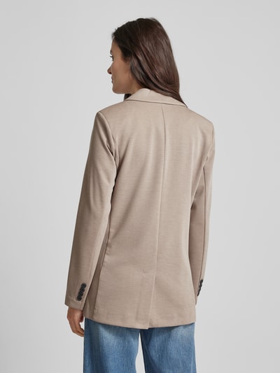 FREE/QUENT Blazer met reverskraag, model 'Nanni' Taupe - 5