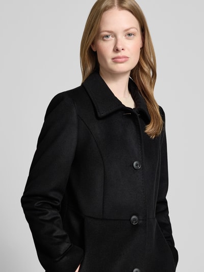 Fuchs Schmitt Wollmantel mit Kaschmir-Anteil Black 3