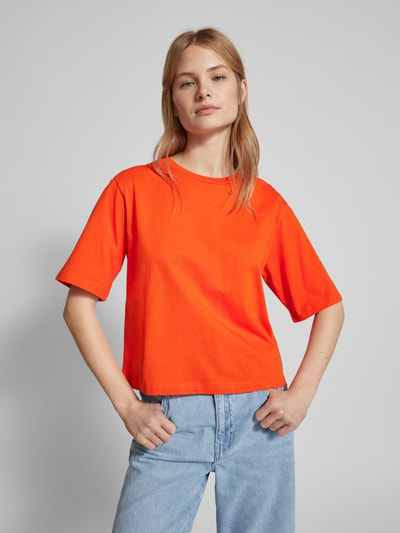 JAKE*S STUDIO WOMAN T-shirt met extra brede schouders Kersenrood - 4