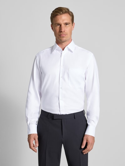 ETERNA Comfort Fit Businesshemd mit Knopfleiste Weiss 4