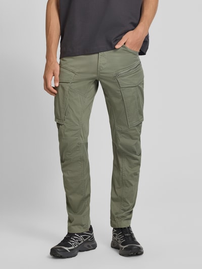 G-Star RAW Cargo Fit Cargohose aus Baumwoll-Mix  Oliv 4
