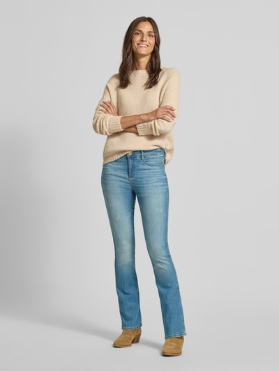 Brax Flared fit jeans in 5-pocketmodel, model 'Shakira' Jeansblauw - 1