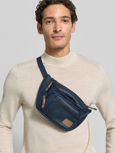 camel active Bauchtasche mit Label-Detail Modell 'LAOS' Marine 1