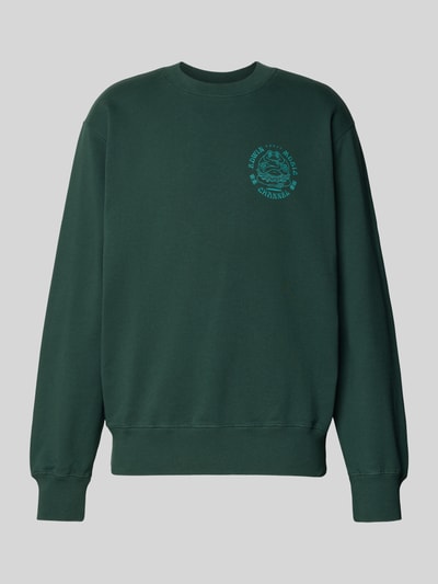 Edwin Sweatshirt met ronde hals Donkergroen - 2