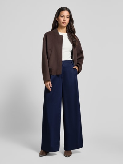 Essentiel Antwerp Loose fit marlenebroek met viscose Marineblauw - 1