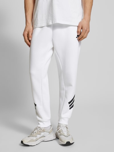 ADIDAS SPORTSWEAR Regular Fit Sweatpants mit Logo-Print Weiss 4