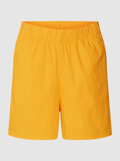 Tom Tailor Denim Shorts mit elastischem Bund Orange 2