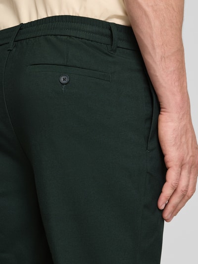 SELECTED HOMME Tapered Stoffhose mit Viskose Modell 'LEROY' Dunkelgruen 3