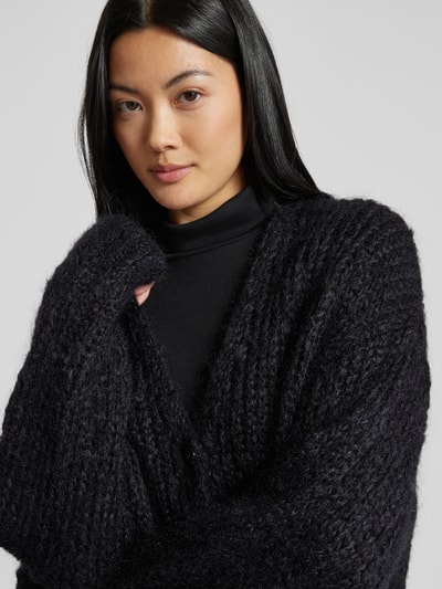 Weekend Max Mara Cardigan mit V-Ausschnitt Modell 'PONTIAC' Black 3