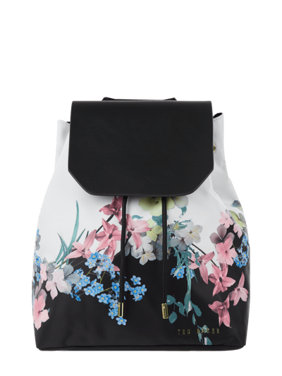 Ted Baker Rucksack mit floralem Muster  Offwhite 1