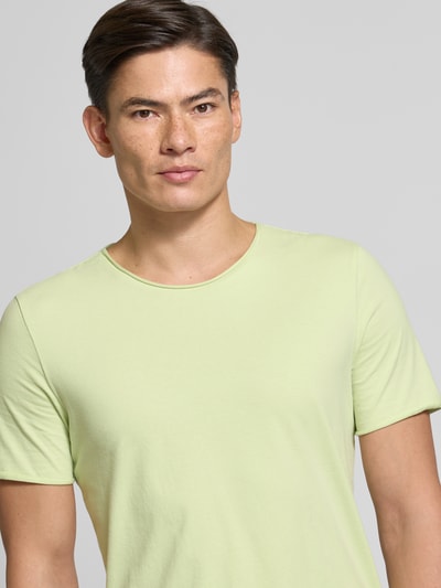 Armedangels Regular Fit T-Shirt aus reiner Baumwolle Hellgruen 3